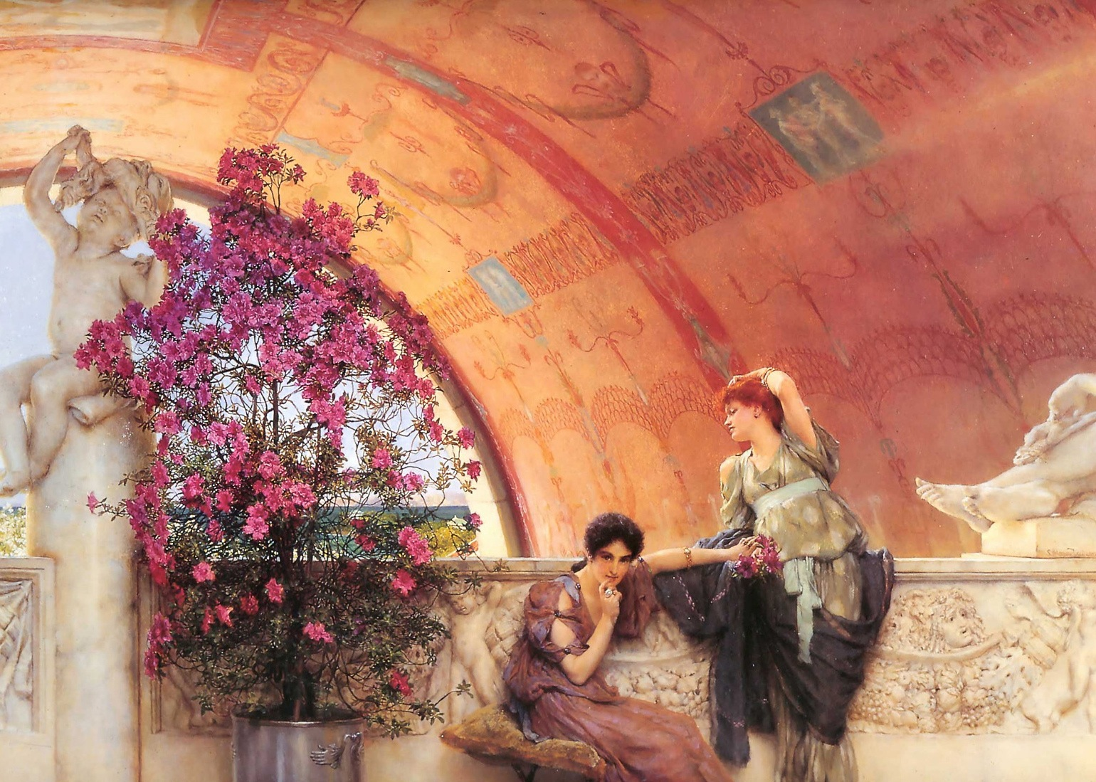 The Roman and Intrique Associated With Flowers